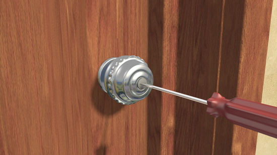 How to unlock an interior door